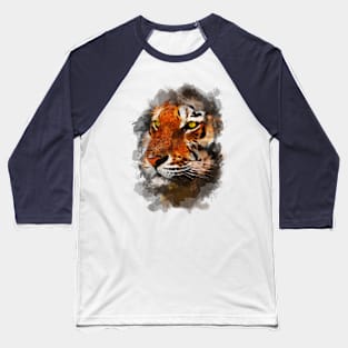 Tiger watercolor Baseball T-Shirt